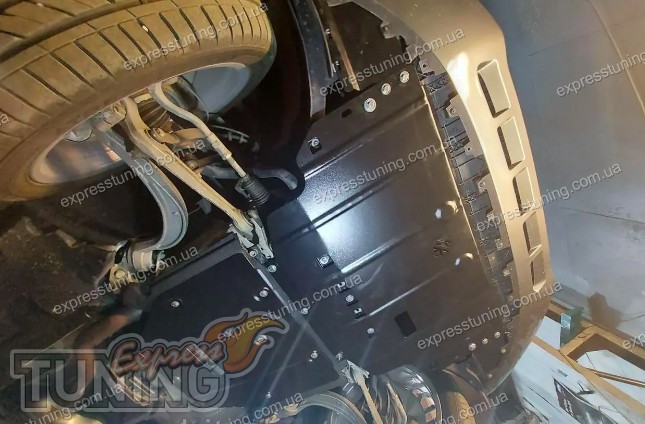 Защита двигателя Audi Q5 8R радиатора и КПП - Купить защиту картера ...