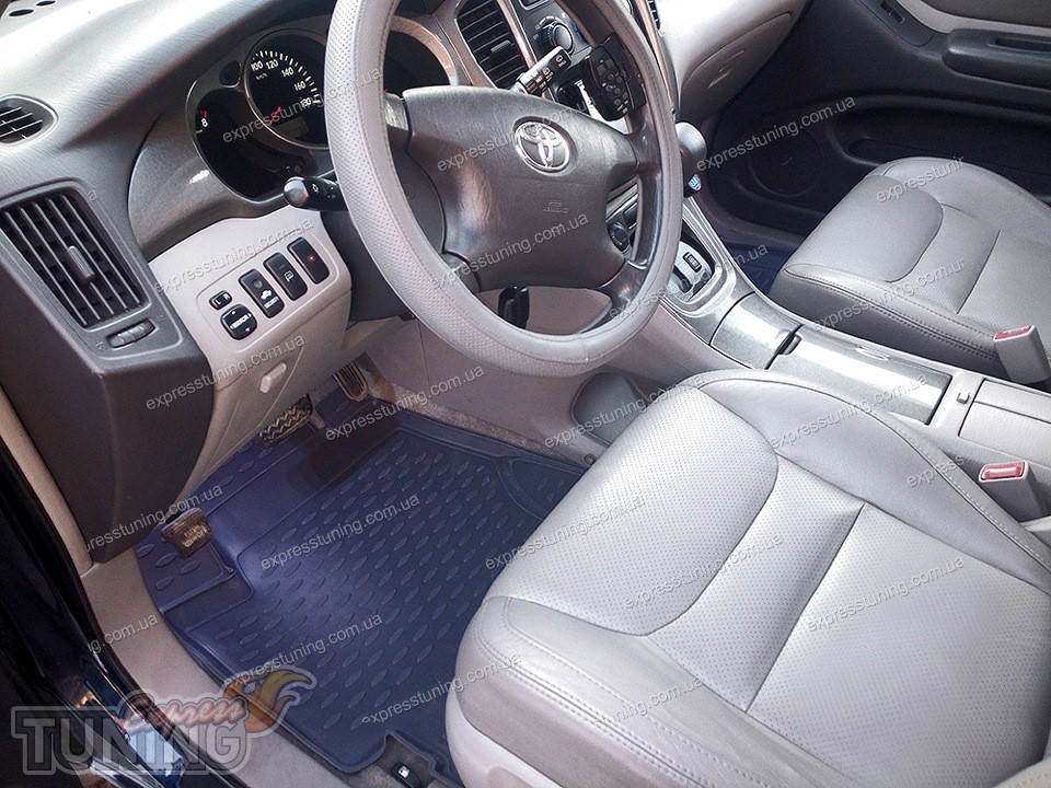 Коврики в салон Toyota Highlander 1 поколения Novline | Интернет ...