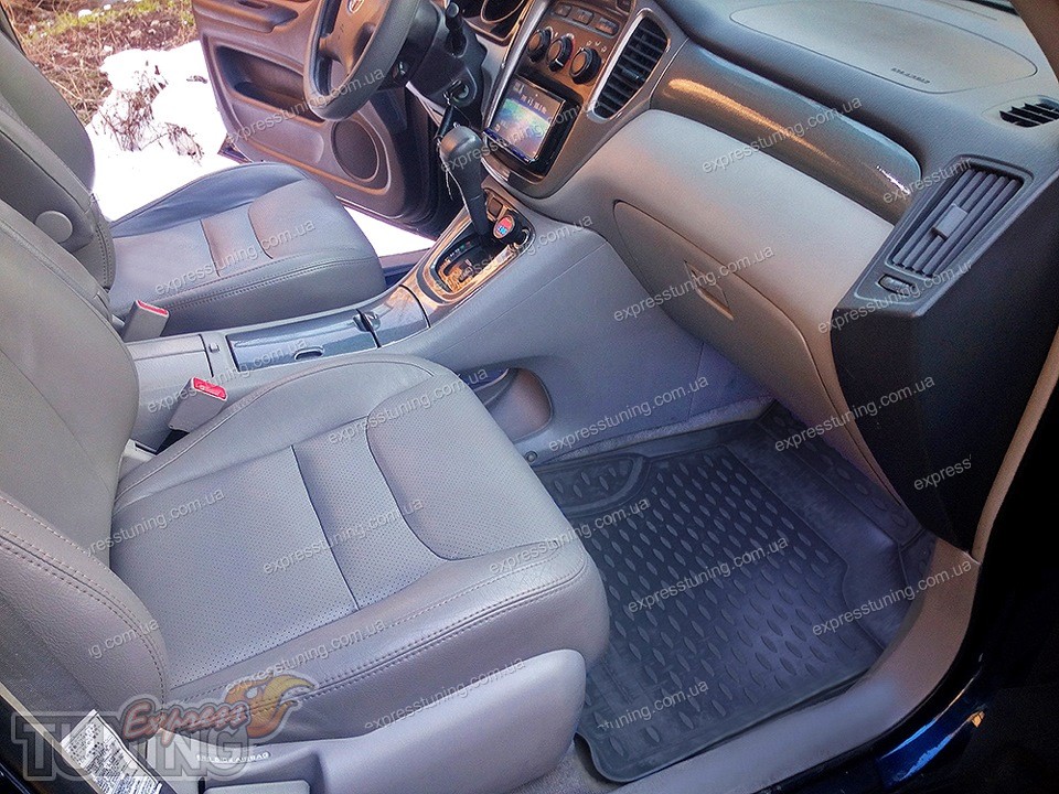 Коврики в салон Toyota Highlander 1 поколения Novline | Интернет ...