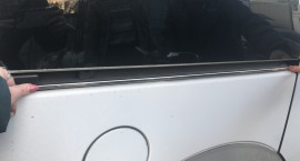 Хром молдинг под сдвижную дверь Фиат Добло 1