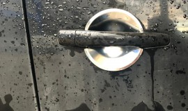 Хромированные накладки под ручки Фиат Скудо 2