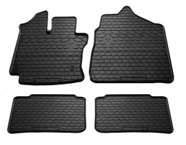 Резиновые коврики Toyota Yaris 1 дизайн премиум