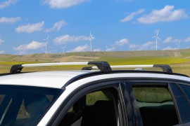 Поперечины на рейлинги Bmw 5 G30 комплект 2шт