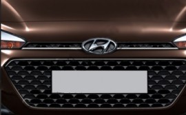 Хром на решетку радиатора Hyundai i20 GB