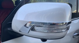 Хром смужки на дзеркала Lexus LX570