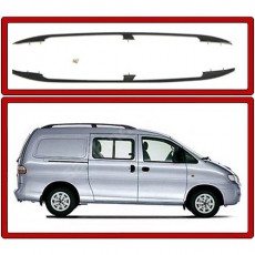 Черные рейлинги для Hyundai Starex ножки ABS пластик