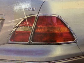 Хром накладки на стопы Lexus LS UCF30