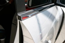 Хромовані молдинги скла Mitsubishi Outlander 1
