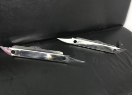 Хром накладки на парктроник Nissan Navara 2 D40