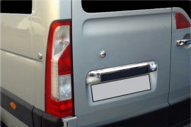 Хром накладка над номером Nissan NV400