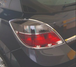 Хром накладки на стопи Opel Astra H хетчбек