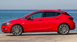 Хромированная окантовка стекол Opel Astra K