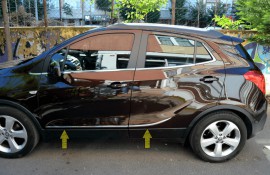 Хромовані молдинги Opel Mokka