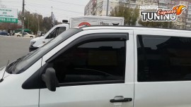 Дверные дефлекторы для Мерседес Вито W638 комплект 2 шт