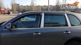 Ветровики Porsche Cayenne 955 полный комплект