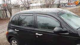 Вставные ветровики дверей Chrysler PT Cruiser комплект 4шт