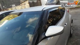 Вставные ветровки для Hyundai Veloster копмлект 2шт