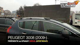 Рейлинги на Peugeot 3008 1