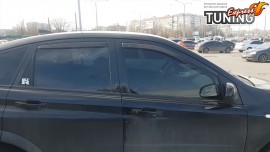 Вставные ветровики SsangYong Actyon 4шт