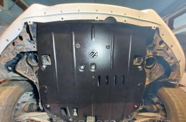 Увеличенная защита картера Ниссан Тиана L33 под радиатор