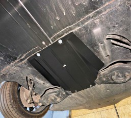 Защита заднего двигателя Tesla Model 3 2017+ сталь 2мм