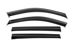 Дефлекторы боковых окон Toyota Rav 4 5 поколения на скотче