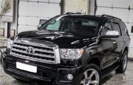 Дефлекторы окон Toyota Sequoia 2 комплект 4шт 07-22 на скотче