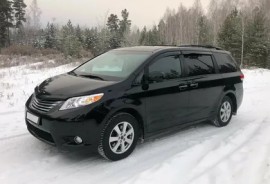 Ветровики боковых окон Toyota Sienna 3 комплект 