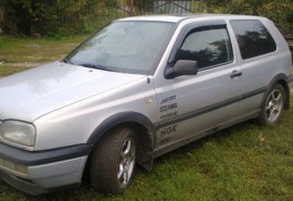Дефлекторы на двери VW Golf 3 3D комплект 2шт