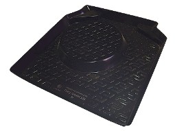 Коврик в багажник Чери Амулет высокий борт 3см