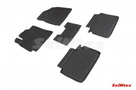 Резиновые коврики для Kia Cerato 4 полный комплект