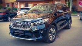 Дефлектор капота Kia Sorento 3 после 2018 года