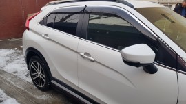 Дефлектори з хромом Mitsubishi Eclipse Cross