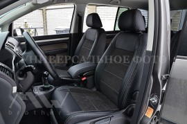 Чехлы для Peugeot Traveller с 2016- года серии Leather Style