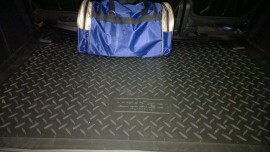 Килимок у багажник Peugeot Partner 2 гумовий