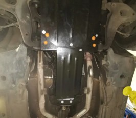 Защита коробки передач Мерседес S-Класс W140 (защита АКПП Mercedes S-Class W140)