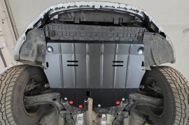 Защита двигателя для Seat Ibiza 4 2008-2014 под мотор и коробку передач