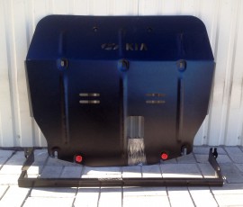 Защита двигателя Киа Спортейдж 3 (защита картера Kia Sportage 3 сверху пыльника)