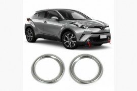 Хром накладки на протитуманні фари Toyota C-HR