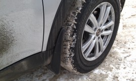 Передние брызговики Ssang Yong Actyon 2 комплект из 2шт
