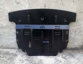 Защита картера Хендай Санта Фе 3 (защита двигателя Hyundai Santa Fe 3 DM)