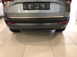Хромированная накладка на кромку багажника Skoda Karoq