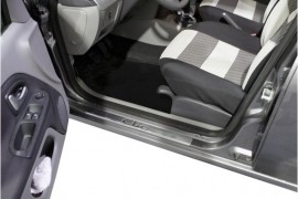 Хром накладки на пороги Renault Clio 3