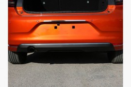 Хром накладка на вторец заднего бампера Renault Clio 5 (2019-)