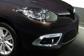 Omsa Line Хром окантовка туманок Renault Fluence 2013 