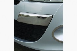 Хром углы на передний бампер Renault Megane 3 