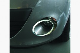 Хром окантовка на противотуманные фары Renault Megane 3