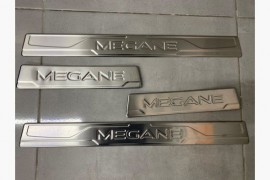 Хром накладки на пороги Renault Megane 4