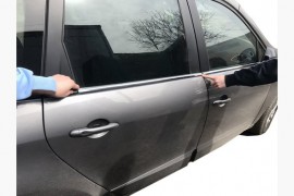 Хром нижні молдинги скла Renault Scenic 3