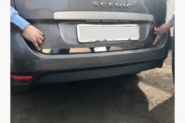 Omsa Line Хром кромка крышки багажника Renault Scenic 3 